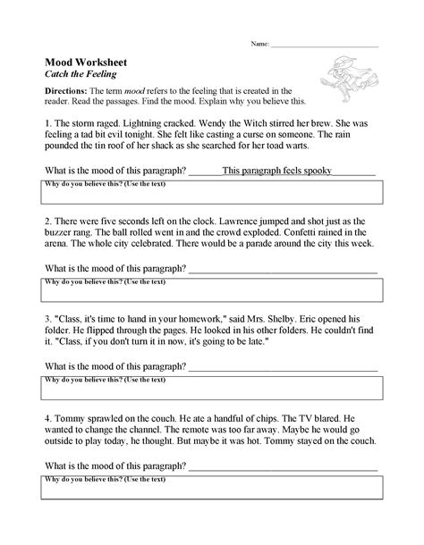 The Tell-tale Heart Mood And Tone Answer Key