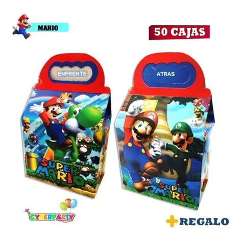 Busca Cajas Dulceras Bolo Mario Bros Con Envio Incluido Fiesta A La