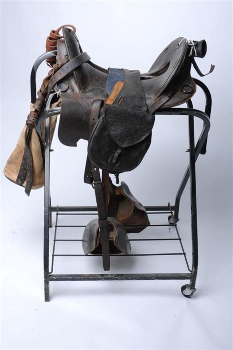 Model 1874 Mcclellan Saddle Fully Rigged With Skirts Accompanied With