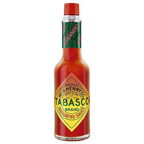 Molho De Pimenta Habanero Hot Sauce Tabasco 60 Ml Caverupa Caverupa