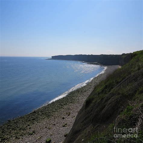 The Beach at Normandy Photograph by Michael Mietlicki - Fine Art America