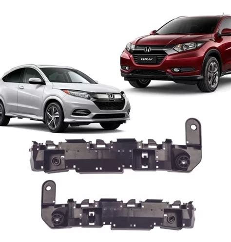 Par Guia Parachoque Honda Hrv 2015 A 2021 Parcelamento Sem Juros