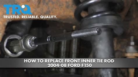 How To Replace Front Inner Tie Rod Ford F Youtube