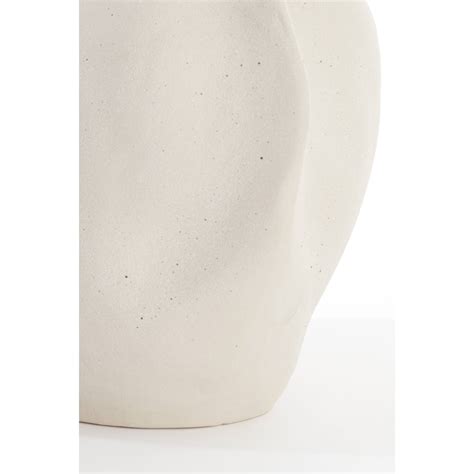 Vase Deco X X Cm Sanguli Ceramics Cream Light