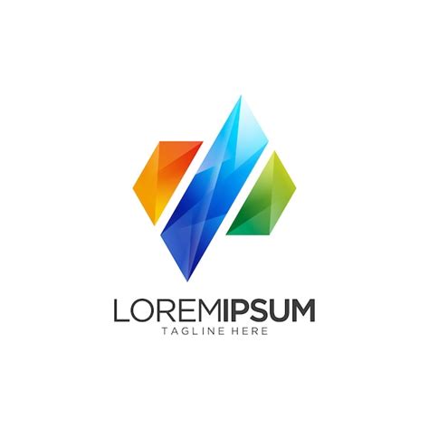 Premium Vector Modern Geometric Logo Design