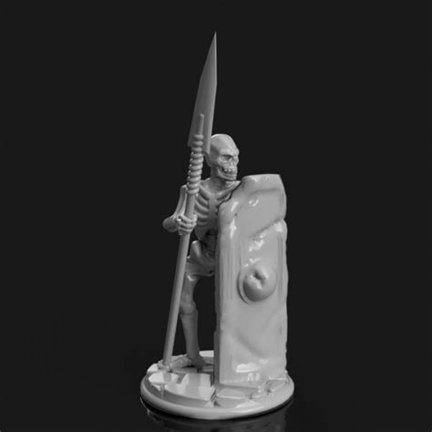 3D Printable Skeletal Army by Matt Mason