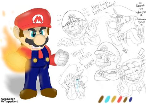 It Takes 7 Strokes To Bring The Iconic Plumber To Life