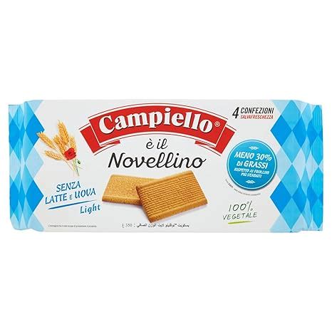 Campiello Novellino Biscotti Frollini Senza Latte E Uova