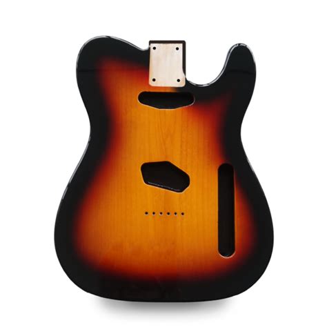 Telecaster Guitar Body Sunburst 2 Piece American Alder Guitar Anatomy