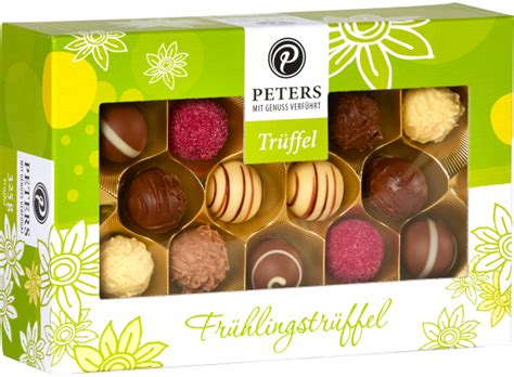 Weihnachts Tr Ffel In Pr Sent Verpackung Peters Pralinen Peters