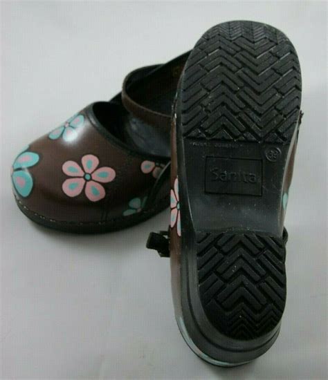 HAND PAINTED Dansko Marcelle Brown Leather Mary Jane Gem