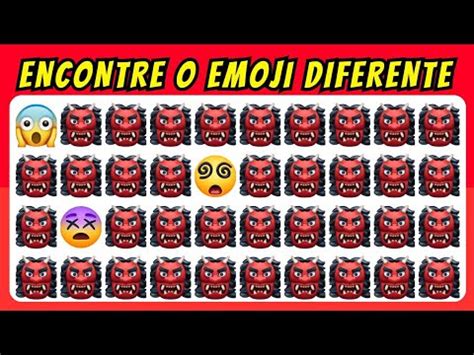 Como Est O Os Seus Olhos Encontre O Emoji Diferente Quiz Emojis