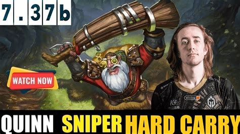 QUINN SNIPER MID 7 37B DOTA 2 HIGHEST MMR MATCH Dota2