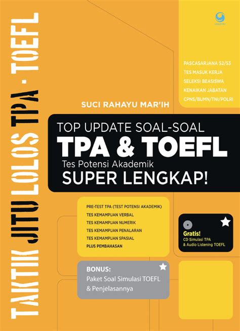 Top Update Soal Soal Tpa Toefl Super Lengkap