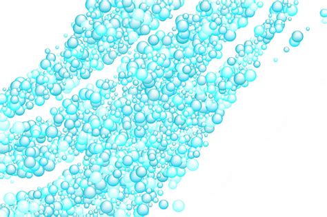 Premium Vector | Soap bubbles vector background shower concept backdrop