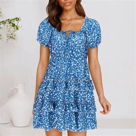 Gzwyht Summer Dresses Dresses For Women 2024 Womens Sexy Summer