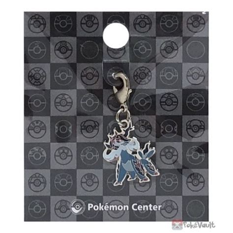 Pokemon Center 2022 Hisuian Samurott Metal Charm