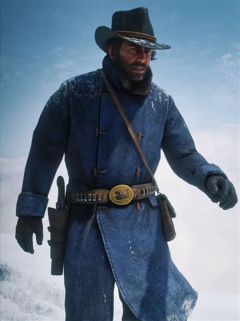 Red Dead Redemption Ii Arthur Morgan Blue Coat