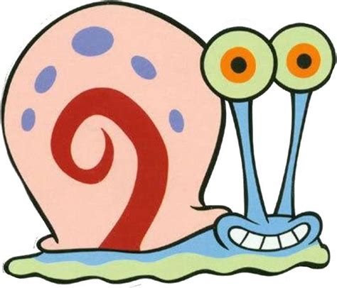 Gary The Snail, Spongebob Sticker by Charlie Blue | Spongebob drawings ...