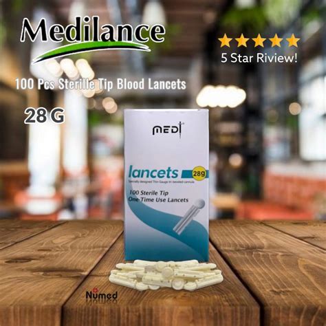 Jual Blood Lancet Medilance G Isi Pcs Jarum Steril Untuk Bekam