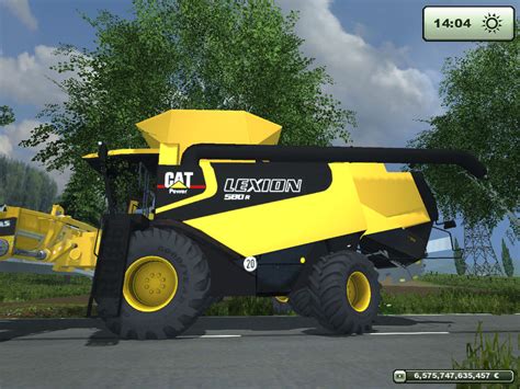 Fs2013 Cat Lexion 590r And 580r V 20 Cat Mod Für Farming Simulator 2013