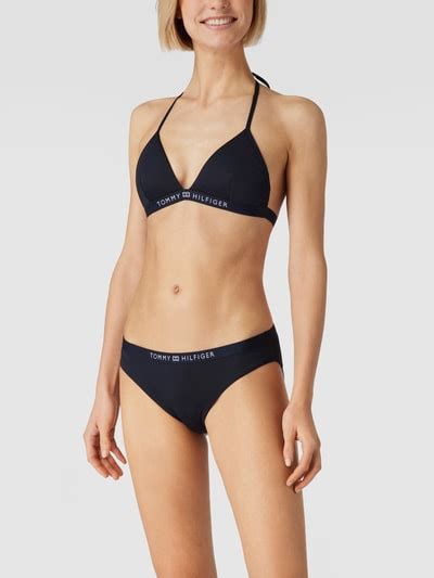 TOMMY HILFIGER Bikini Oberteil In Triangel Form Marine Online Kaufen