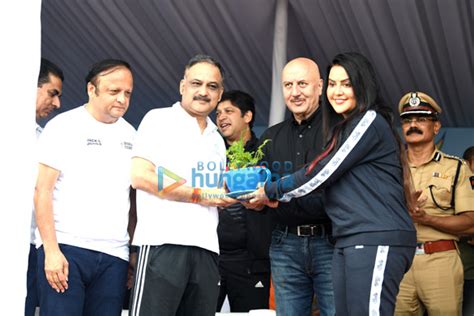 Photos Anupam Kher And Parineeti Chopra Snapped Participating In The