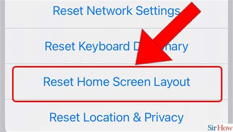 How To Reset Home Screen Layout On Iphone Steps With Pictures