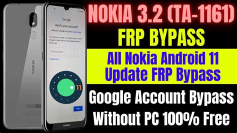 Nokia Ta Frp Bypass Ll All Nokia Android Update Frp