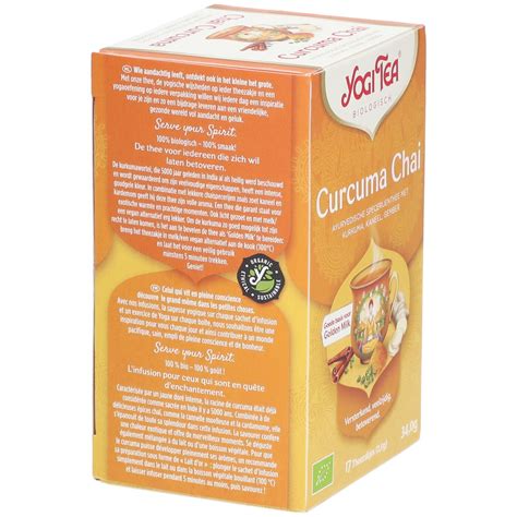 Yogi Tea Turmeric Chai 17 Pc S Farmaline