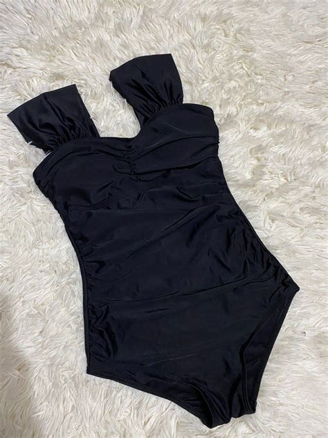 Black One Piece Bikini Women S Fashion Swimwear Bikinis Swimsuits
