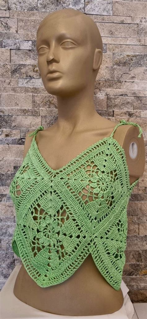 crochet crop etsy