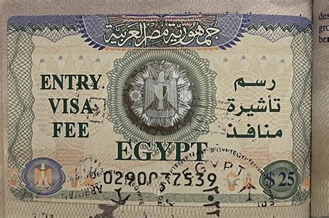 How To Obtain A Visa On Arrival In Egypt - Live and Let's Fly