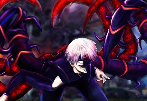 Kaneki S Kakuja Kagune Tokyo Ghoul By Kazedrawsanime On Deviantart