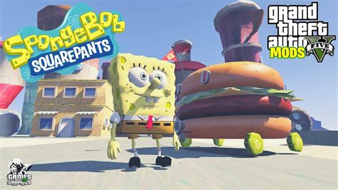 SPONGEBOB SQUAREPANTS BIKINI DOWNTOWN GTA MODS YouTube