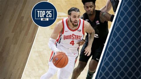 College Basketball Rankings Ohio State Is No 7 In New Top 25 After