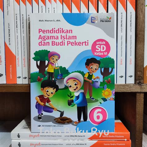 Jual Buku Agama Islam Kelas Vi Sd Kurikulum Merdeka Erlangga