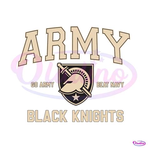 Army Black Knights Go Army Beat Navy SVG