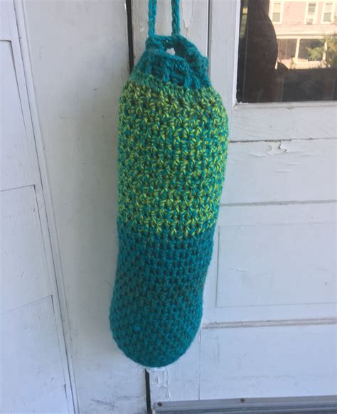 Crochet Plastic Bag Holder Pattern Etsy