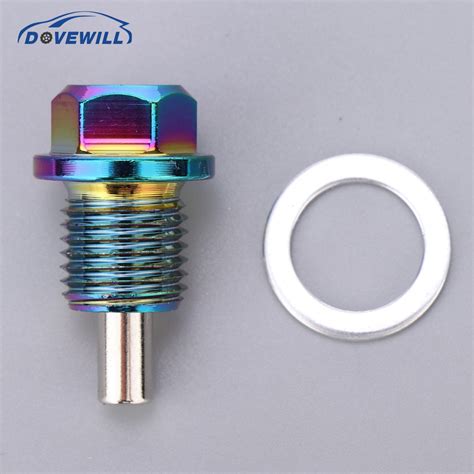 Dovewill Engine Oil Pan Drain Sump Adsorb Plug Bolt Screw M X Mm