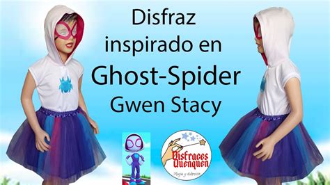 Norte Controlador Contestar El Tel Fono Spider Gwen Disfraz Ni A