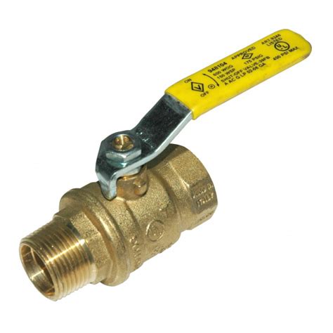 Ims Company Ball Valve Male X Female Npt Full Port Brass