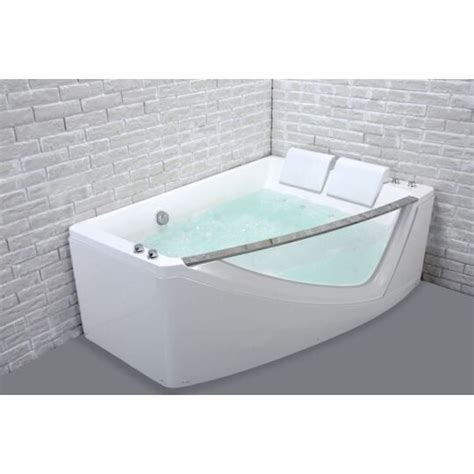 Savana Duo Wave Droite Baignoire Balnéo Double hublot L 170 X L 120