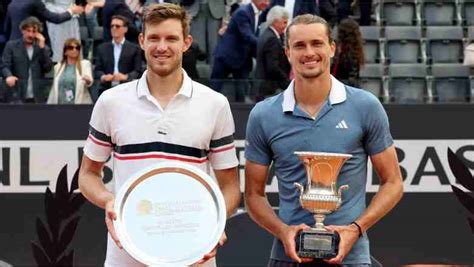 Kết Quả Tennis Hôm Nay 205 Zverev Vô địch Rome Masters 2024