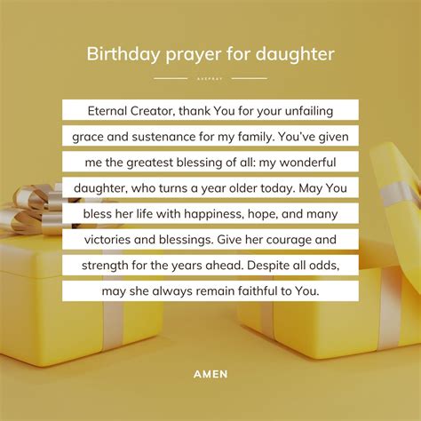 Heartfelt Birthday Prayers For Your Daughter