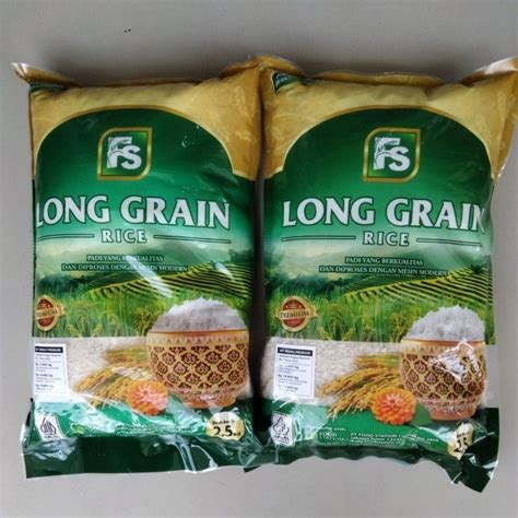 Jual Beras Fs Long Grain Kg Rojolele Kg Bmw Kg Daun Suji Kg