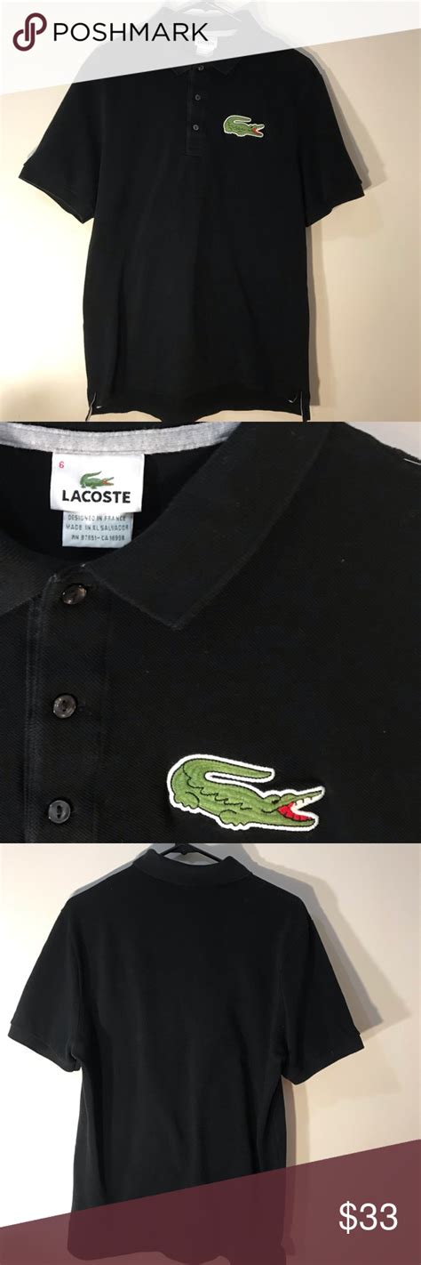 Lacoste Large Alligator Logo Polo | Lacoste shirt, Lacoste, Polo