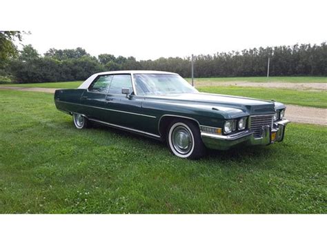 1972 Cadillac Sedan Deville For Sale Cc 886482