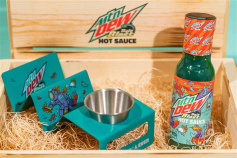 Mountain Dew Made A Limited Edition Baja Blast Hot Sauce