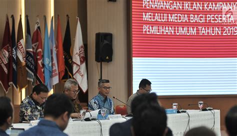 FOTO Pengundian Zonasi Kampanye Rapat Umum Peserta Pemilu 2019 Foto